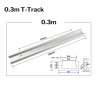 300/400/500/600mm Aluminium Alloy T-track for Carpenter DIY Woodworking Tool