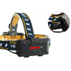 XANES 2606-6 2300LM 2*T6+2*XPE+2*COB Bike Bicycle Headlamp 8 Modes 2*18650 Battery USB Interface