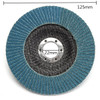 40/60/80/120 Grit Flap Disc 5 Inch Grinding Wheel 125mm Angle Grinder Sanding Tool