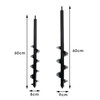 Garden Auger Spiral Drill Bit Attachment Bulb Plant Post Bedding Planting Auger Tool