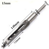 Drillpro 6mm-16mm Woodworking Square Hole Twist Drill Bit Square Auger Drill Mortising Chisel