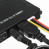 USB 3.0 to IDE + SATA HDD SSD Hard Drive Converter Cable Adapter for 2.5 3.5inch Hard Disk