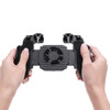 H5 Gamepad Joystick Game Controller USB Built-in Cooling Fan for PUBG Rules of Survival Mobile Game Fire Trigger for Phone