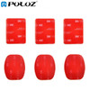 PULUZ 3 Flat Stickers 3 Curved 3M VHB Adhesive Pad Stickers for Gopro Sjcam Xiaomi Yi Action Camera