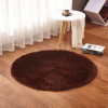 KCASA KC-MP1 60cm Non-Slip Bedroom Floor Mat Fluffy Soft Plush Rug Pure Colour Dining Room Carpet