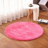 KCASA KC-MP1 60cm Non-Slip Bedroom Floor Mat Fluffy Soft Plush Rug Pure Colour Dining Room Carpet