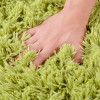 KCASA KC-MP1 60cm Non-Slip Bedroom Floor Mat Fluffy Soft Plush Rug Pure Colour Dining Room Carpet