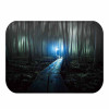Honana BX-30 40x60cm 3D Painting Forest Pattern Coral Fleece Mat Absorbent Bathroom Anti Slip