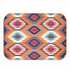 Honana BX-29 40x60cm 3D Painting Spiral Pattern Coral Fleece Mat Absorbent Bathroom Anti Slip Carpet