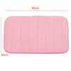 40x60cm Multi-color Thickened Coral Velvet Memory Foam Slow Rising Rug Bathroom Mat Soft Non-slip Plush Floor Carpet