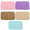 40x60cm Multi-color Thickened Coral Velvet Memory Foam Slow Rising Rug Bathroom Mat Soft Non-slip Plush Floor Carpet