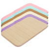 40x60cm Multi-color Thickened Coral Velvet Memory Foam Slow Rising Rug Bathroom Mat Soft Non-slip Plush Floor Carpet