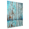 5x7FT Vinyl Blue Wood Wall Floor Photography Backdrop Background Studio Prop 5x7FT Vinyl Blue Wood Wall Floor Photography Backdrop Background Studio Prop