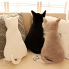 KCASA Super Cute Pillow Soft Plush Cat Back Sofa Pillow Cushion Plush Toys Stuffed Creative Retro Cat Sofa Pillow A-lice Back Cats Big Pillow Cats Dolls Plush Toys Cushions Dolls Gifts Dolls Toys