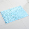 Honana WX-329 50x80cm Chenille Soft Mat Machine Washable Bathroom Anti Slip Absorbent Carpet Doormat Rug