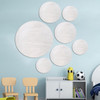 7Pcs Round 3D Mirror Decal Art Mural Wall Sticker Home Bathroom DIY Decor Removable