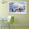 Christmas 2017 Santa Claus Gift Can Removed Wall Stickers Christmas 2017 Santa Claus Gift Can Removed Wall Stickers
