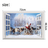 Christmas 2017 Santa Claus Gift Can Removed Wall Stickers Christmas 2017 Santa Claus Gift Can Removed Wall Stickers