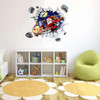 45x60CM 3D Wall Sticker Christmas Santa Claus Adhesive Sticker Bedroom Home Decor 45x60CM 3D Wall Sticker Christmas Santa Claus Adhesive Sticker Bedroom Home Decor
