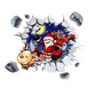 45x60CM 3D Wall Sticker Christmas Santa Claus Adhesive Sticker Bedroom Home Decor 45x60CM 3D Wall Sticker Christmas Santa Claus Adhesive Sticker Bedroom Home Decor