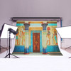 5x3FT 7x5FT Egyptian Frescoes Wall Photography Backdrop Studio Prop Background