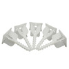Floor Tile Leveling System 50 Caps and 100 Tile Spacers Plastic Flooring Tool Kits