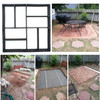 Garden DIY Plastic Path Maker Mold Manually Paving Courtyard Stone Road Cement Brick Mold Auxiliary Tools