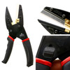 3 IN 1 Cutting Tool Multi Cut Pliers Wire Black Power Cut Garden Pruning Shears With 3pcs Extra Blades Wire Stripper Scissors for Cutting Cable Leather Electrician Hand Crimping Tools