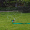Garden Watering Tools Irrigation Law Sprinkler Automatic Three Arms 360 Degree Rotating Spray Nozzle