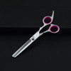 Professional Pet Dog Hair Cutting Scissors 6" Grooming Kits Curved Shears Tool