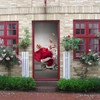 Christmas 2017 Funlife3D door stickers for Santa Claus creative wallpaper Christmas 2017 Funlife3D door stickers for Santa Claus creative wallpaper