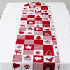 Christmas Cotton Linen Tablecloth Dining Room Table Runners Wedding Party Decor