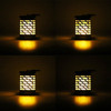 Solar Powered 75 LED Flame Effect Hanging Lantern Light Outdoor Waterproof Garden Lawn Tree Decor