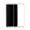 3D Arc Edge Colored Full Screen Cover Tempered Glass Screen Protector For Samsung Galaxy S8 Plus