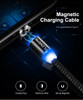 FLOVEME 2A Type C LED Magnetic Braided Fast Charging Phone Data Cable 1m For Oneplus 5t Xiaomi 6 Mi A1 S9 S9+