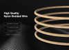 FLOVEME Micro USB LED Magnetic Braided Fast Charging Cable 1m For Redmi Note 4 4X S7 Edge S6