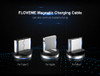 FLOVEME Micro USB LED Magnetic Braided Fast Charging Cable 1m For Redmi Note 4 4X S7 Edge S6