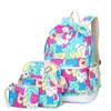 school bags for teenagers Satchel Cartoon canvas backpack fashion Women's backpacks