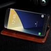 Leather Case For iPhone 6 Plus 6s 7 Plus Wallet Cover Luxury Brown Flip case