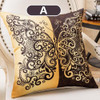45cm x 45cm - Butterfly Vintage Black Brown Pillow Cushion Cover for Home Decor 51402