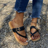 2021 New Women Slippers Serpentine Double Layer Sandals Flat Bottom Ladies Beach Shoes Outdoor Travel Fashion Sandalias De Mujer