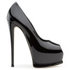 Women Shoes Peep Toe High Heels Platform Pumps Elegant Stilettos Ladies Wedding Evening Party Dress Shoes Slip On Blue Black
