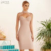 Adyce 2021 New Summer Women Black Lace Bandage Dress Sexy White Backless Hollow Out Midi Celebrity Evening Runway Party Dresses