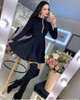 2021 Sexy Red Long Sleeve V Neck High Quality A Line Bandage Dress Fashion Evening Party Vestido Mini Club