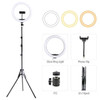 13inch LED Selfie Ring Light With Tripod Photography Lights Ring Lamp Dimmable Makeup Photo Studio Ringlight for Youtube Video