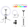 13inch RGB LED Selfie Ring Light with Tripod Stand Phone rgb Ring Lamp USB Ringlight for Youtube Tiktok Video Photography studio