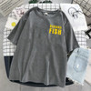 Funny Japan Anime Banana Fish T Shirt Men Manga Unisex Streetwear T-shirt Casual Short Sleeve Tshirt Homme Hip Hop Top Tees Male