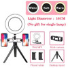 6/10inch Led Ring Light Profissional Selfie Ringlight Makeup Lamp Video Studio with Tripod 1.1/1.6M Stand For Youtube Tik Tok