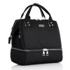 2019 New Black Baby Diaper Bag Backpack Thermal Insulation Fashion Mommy Maternity Travel Nursing Bag With USB Nappy Bags