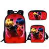 Jackherelook Girls School Bags Cartoon Ladybug Girl Print Primary Children Backpack School Women Rucksack Plecak Mochila Escolar